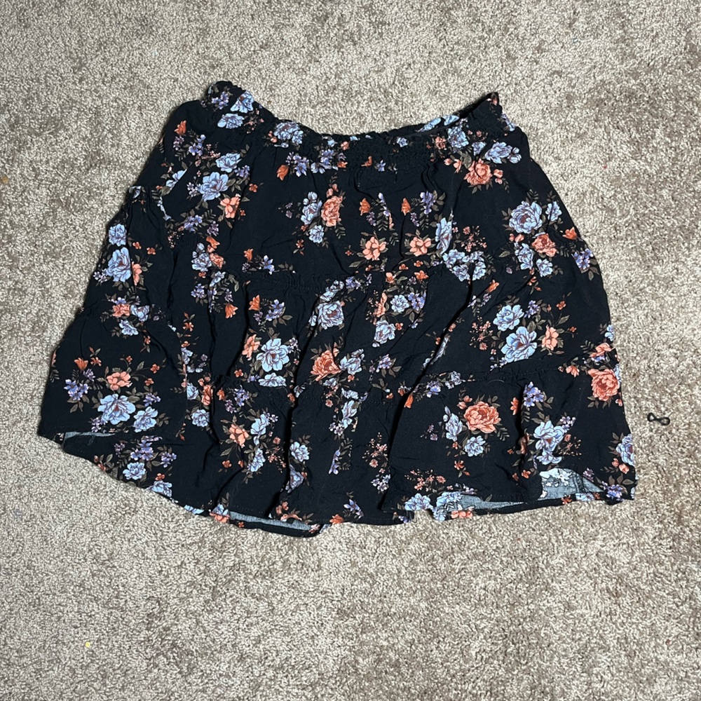 This black skirt is The brand is lived to be spoiled and it’s a medium.